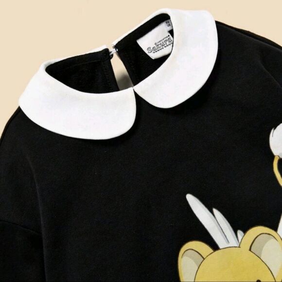 Cardcaptor Sakura Kero Sweatshirt and Pleaded Skirt Set - Picture 3 of 4